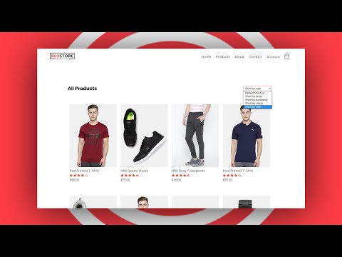 How To Make Ecommerce Website Using HTML And CSS Step By Step | Create e Commerce Website