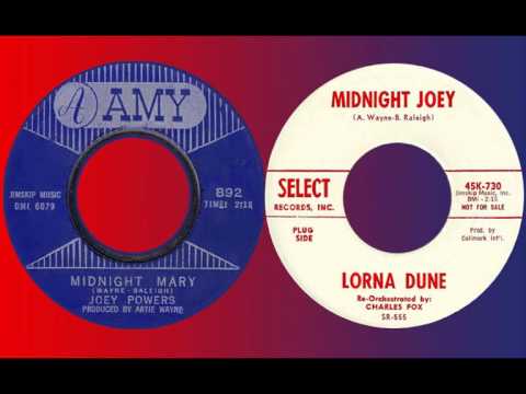 JOEY POWERS / LORNA DUNE - Midnight Mary / Midnight Joey (1964)