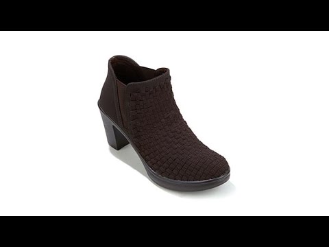 Steven by Steve Madden "Enda" Woven Bootie with Heel