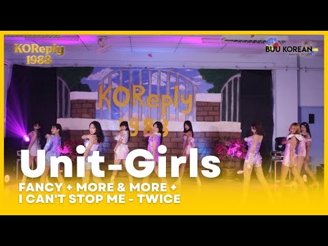 Twice - Fancy + More & More + I can’t stop me by Unit-Girls | Cover Dance Contest 2023 #KOReply1988