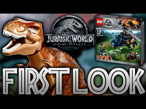 LEGO Jurassic World: Fallen Kingdom Analysis & Set Images HD!!!