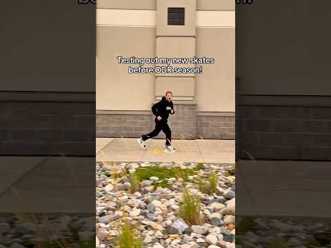 Testing New Hockey Skates On Concrete Before ODR Season! ⛸️💥😂