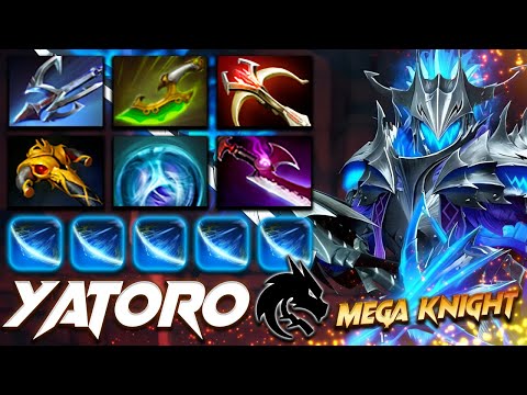 YATORO SVEN MEGA KNIGHT - Dota 2 Pro Gameplay [Watch & Learn]
