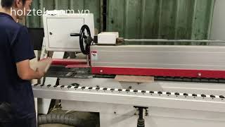 Máy dán nẹp cạnh, Máy dán chỉ PVC holztek PRO-610A