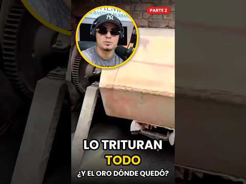 Así trituran las placas para sacar el ORO (Parte 2) #Shorts