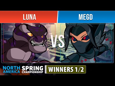 Luna VS megd - Winners 1/2 - NA - Brawlhalla Spring Championship 2022