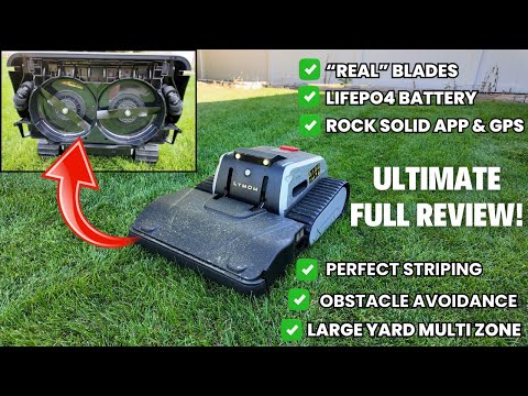 ULTIMATE LYMOW One Robot Mower Review! Setup, Mapping, Real Tests & Results