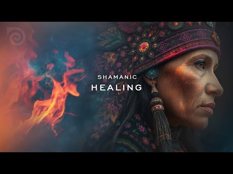 SHAMANIC HEALING ~ Tribal music for sleep and meditation. Native American spiritual healing rhythm