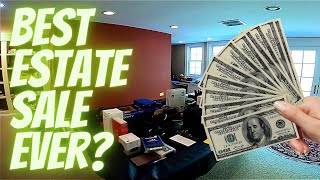Crazy AMAZING Estate Sale - Live Garage sales - Ebay Reseller Profits