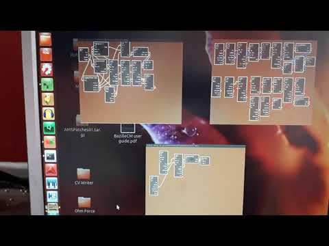 Alsa modular synth mix with granular effect.