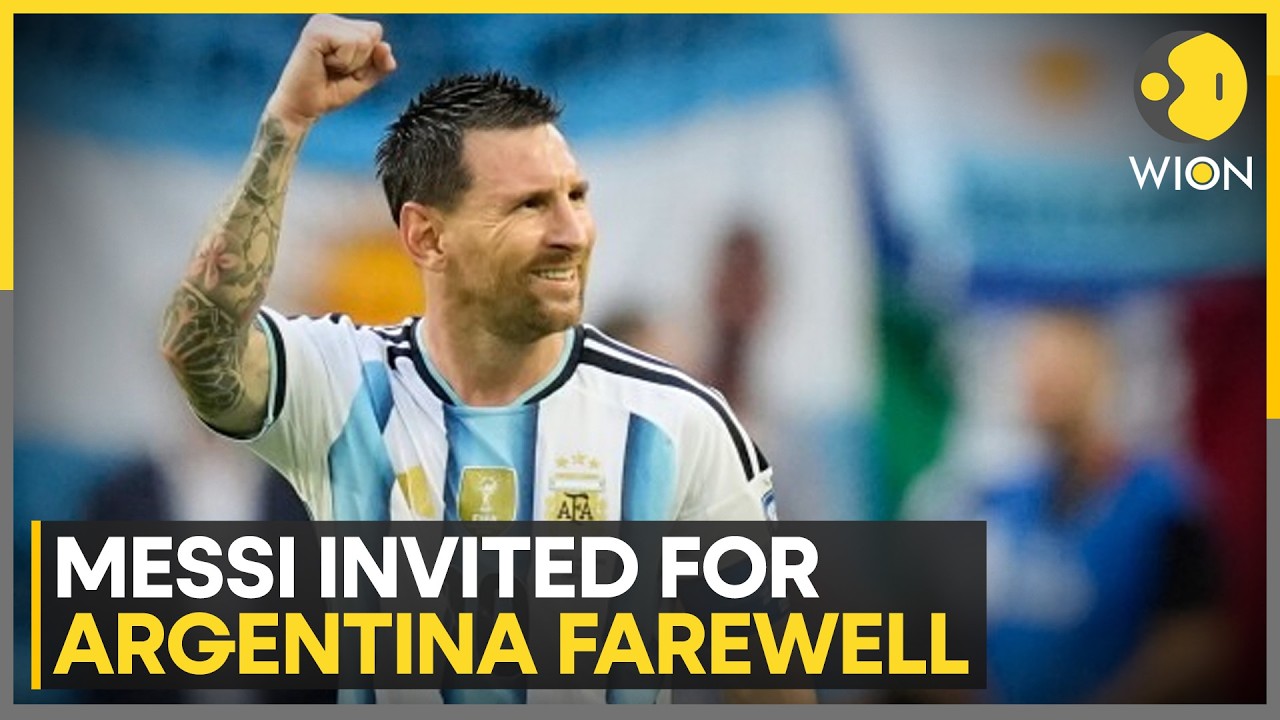 Argentina Plan Messi's Farewell, Include Him in Squad for Benin Clash | WION