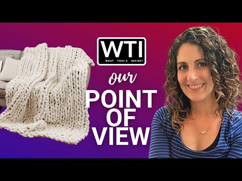 Chunky Knit Throw Blankets - WTI product video review