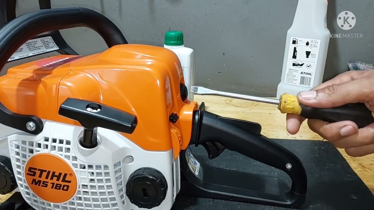#Motorserra Stihl MS180 - Dicas importantes.