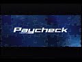 Paycheck 2003 Trailer VHS Capture