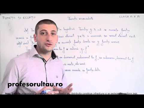 13   cls10   Functii si ecuatii   functii inversabile   definitii - profesorultau.ro