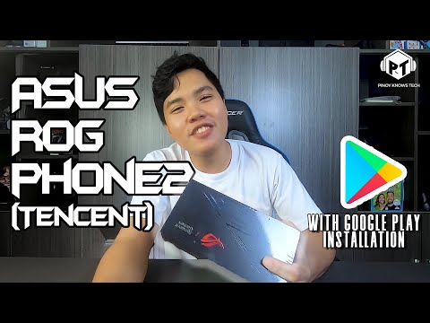 Asus ROG Phone 2 Tencent UNBOXING & Initial SETUP w/ GOOGLE PLAY