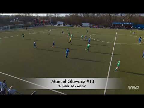 Manuel Glowacz #13/FC Pesch | Pass Schuss Tor