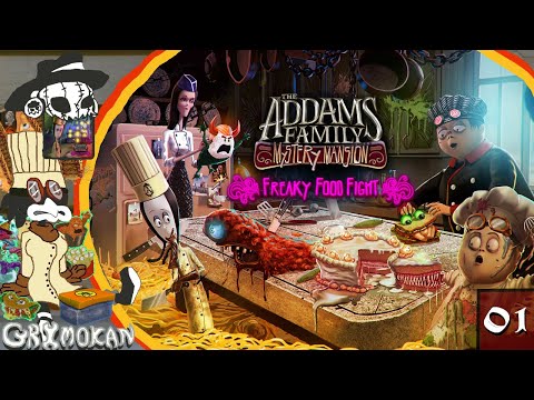 Gail Gameplay - The Addams Family Mystery Mansion - Freak Food Fight | Pt.1 |