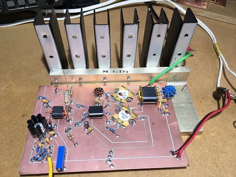 Homebrew 80/40/20m SSB Rig Part 8a - PA Driver Tests