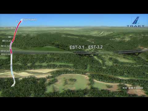 Wizualizacja drogi ekspresowej S1 Bielsko - Biała - Zwardoń