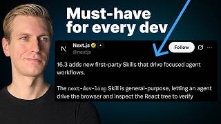 next-dev-loop + agent-browser is a must-have for every developer (quick demo)