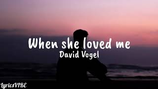 When she loved me - Sarah Mclachlan ( Male Cover ) ~Lyrics~