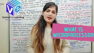 Part I | Introduction to Microprocessor |Microprocessor | Mechatronics & Robotics | Vaishali Kikan