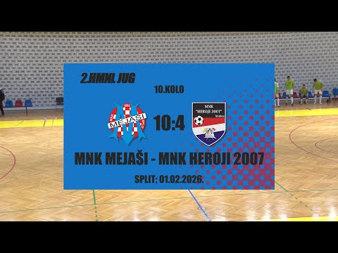 UMN_TV  2HMNL Jug_MNK Mejaši - MNK Heroji 2007 (SAŽETAK)