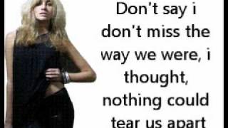 Pixie Lott cant make this over lyrics