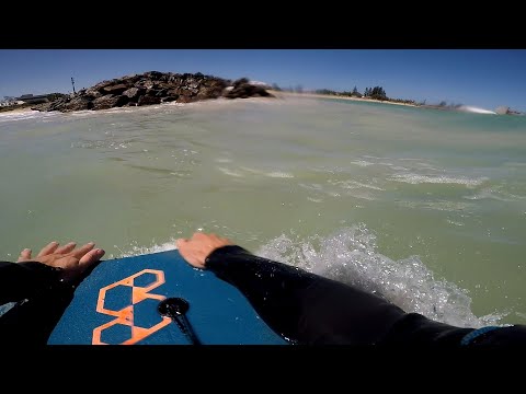 Bodyboarding Novelty Breakwall in WA!