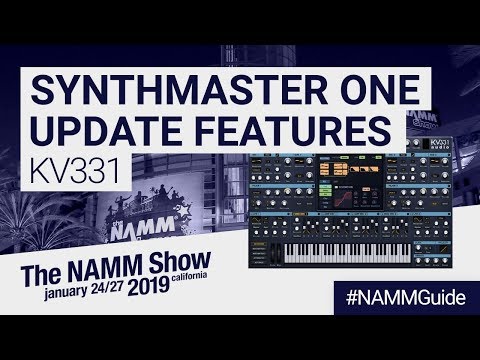 KV331 Synthmaster One Update Features | NAMM Show 2019
