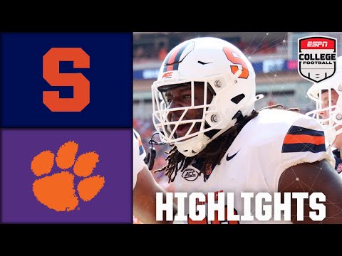 Syracuse Orange vs. Clemson Tigers | Full Game Highlights | ESPN CFB