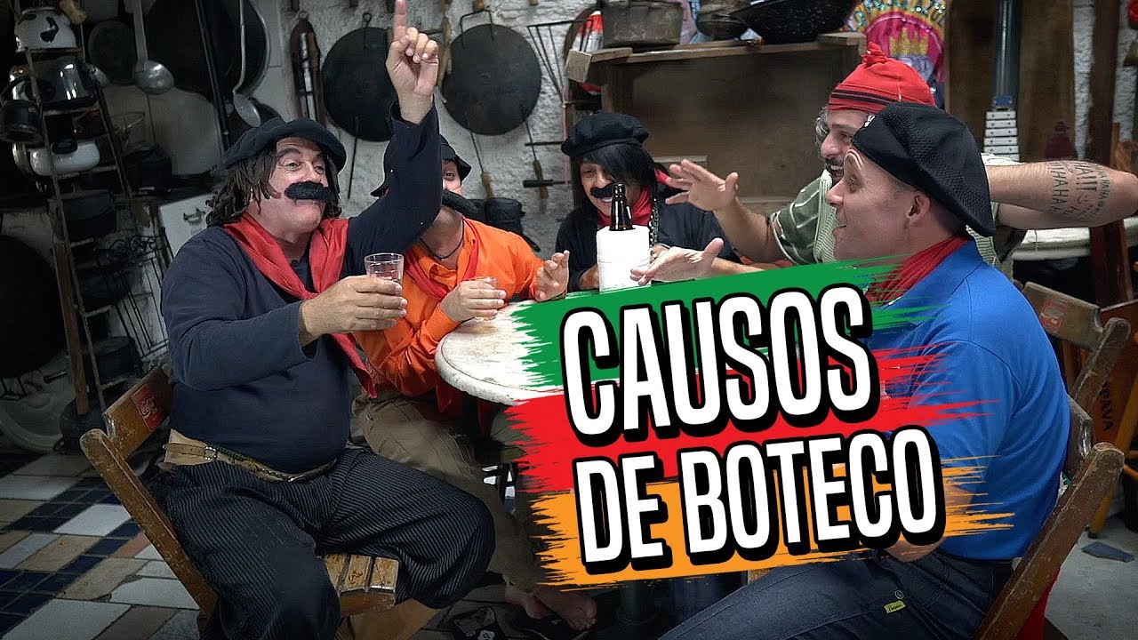 CAUSOS DE BOTECO E TIPOS DE BÊBADO