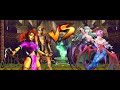 Killer Instinct Vs DarkStalkers Kim Wu Maya Vs Morrigan Lilith Flash Sprite Animation