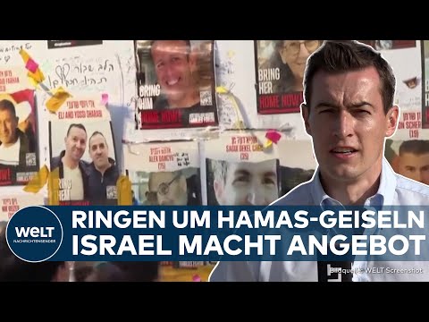 KRIEG IN NAHOST: Hamas veröffentlicht neues Geisel-Video! Israel macht ein Angebot
