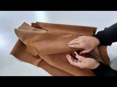 EMBOSSED NUBUC LEATHER  991