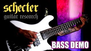 Video thumbnail for SCHECTER STILETTO STAGE 4 BASS GUITAR DEMO - STAY METAL RAY by Xander Raymond Charles