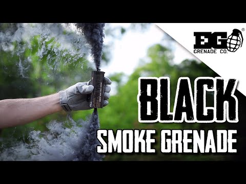 TWIN VENT - Black Smoke Grenade - Smoke Bomb - Smoke Effect