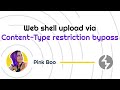 Web Shell Upload Via Content Type Restriction Bypass PortSwigger Academy Tutorial