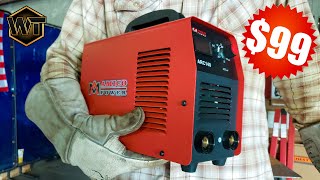 $99 WELDER - Review of Cheapest Welding Machine on Amazon