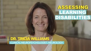 How is a learning disability assessed?