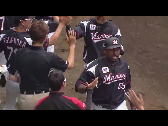 【ファーム】マリーンズ・ペゲーロ センターに飛び込む先制弾!! 2018/6/27 L-M(ファーム)