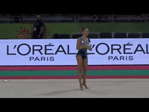 Sophie TURPEL (LUX) ball - 2022 worlds Sofia Qualifs