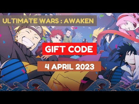 GIFT CODE. 4 APRIL 2023 | ULTIMATE WARS : AWAKEN