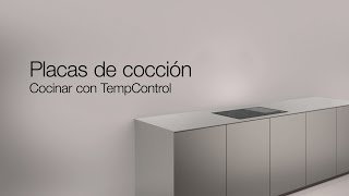 Miele Cómo cocinar con TempControl en las placas de cocción anuncio