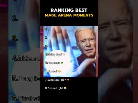 Ranking The Best MAGE ARENA Funny Moments