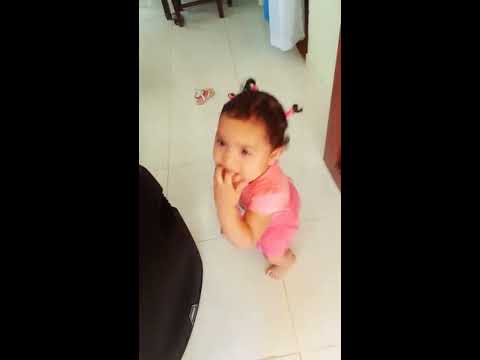 Niña baila "Ayúdame Dios mio a poder controlar mi lengua- Rafelina Castro