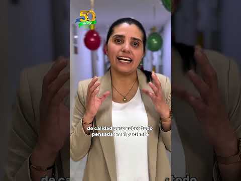 🏥 Dra. Vanessa Rivera, subgerente de Prestación de Servicios, en los 50 años del hospital