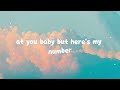 Call Me Maybe Carly Rae Jepsen Lyrics