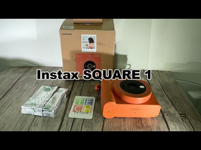 Vídeo relacionado con Rieibi Square SQ1 - Funda para cámara instantánea Fujifilm Instax Square SQ1, Funda compacta con Correa de Hombro Ajustable, Claro